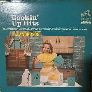 Record | Cookin’ Up Hits Liz Anderson | RCA Victor | Love Humor Great Cover Art